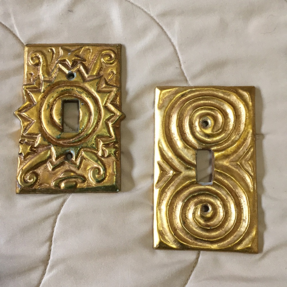 Designer switch plates